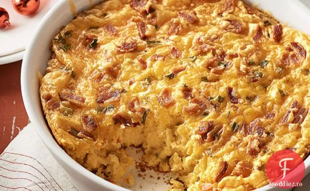 Budinca De Porumb Bacon-Cheddar