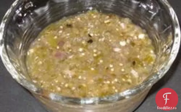 Trei Salsa De Tomatillo Prăjită Uscată Chile