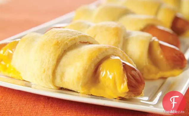 Cheesy Mumie Înfășurat Câini