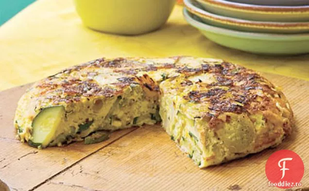 Frittata de legume a Angelei