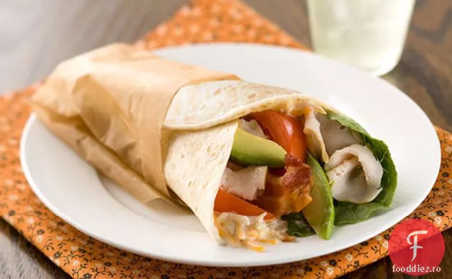 Împachetări Cu Salată De Curcan Cobb