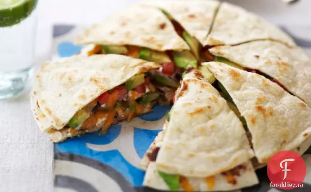 Quesadilla Cu Trei Etaje