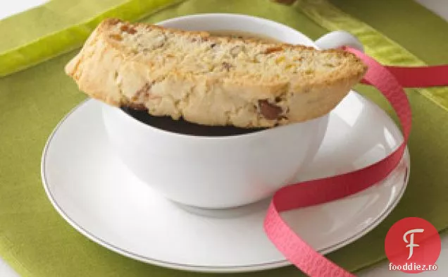 Biscotti De Ciocolată Albă-Caise