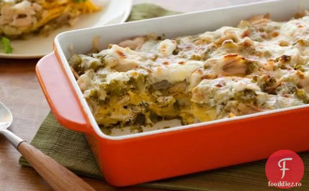 Friptură De Pui Enchilada Suizas Stivuite Caserola