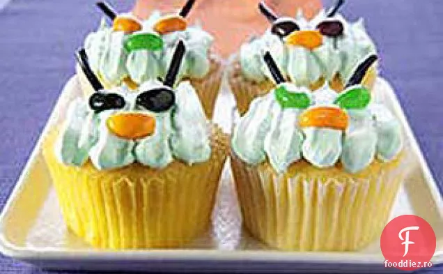 Cupcakes Monstru Verde