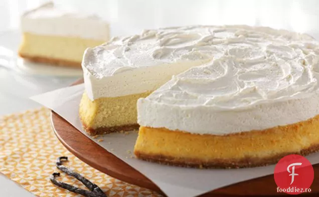 Cheesecake cu mousse de fasole de vanilie PHILADELPHIA