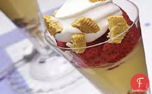 Căpșuni Shortcake Parfaits