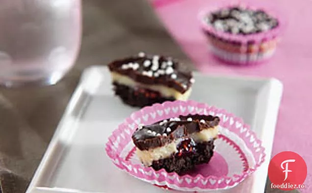 Cupe de trufe de ciocolată OREO-zmeură