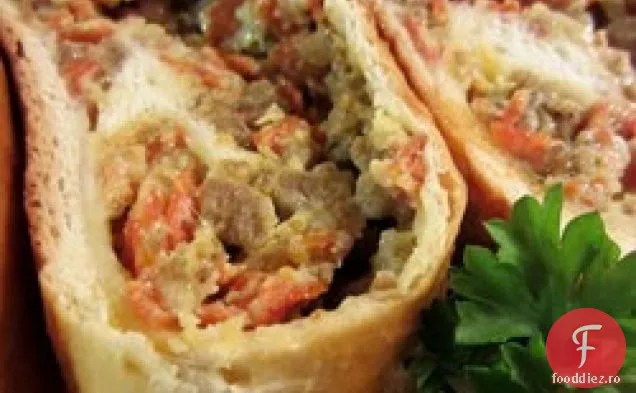 Pâine Cu Cârnați