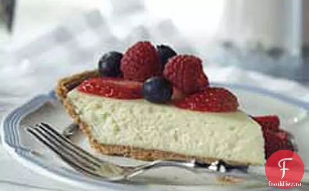 Cheesecake cu fructe de pădure din 3 etape, cu 3 trepte, cu miros de amaretto