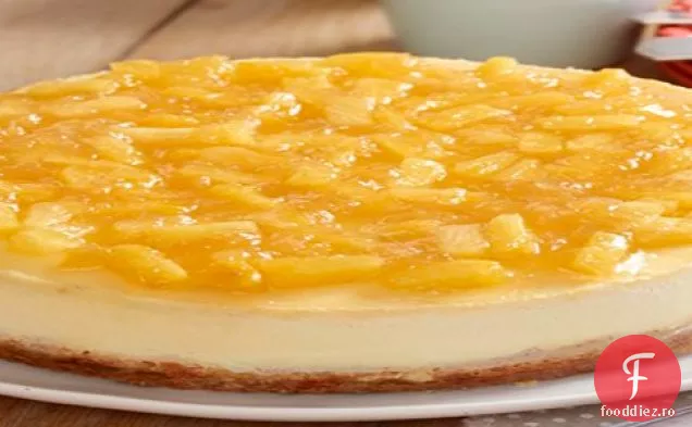 Cheesecake Din New York Cu Vârf De Ananas