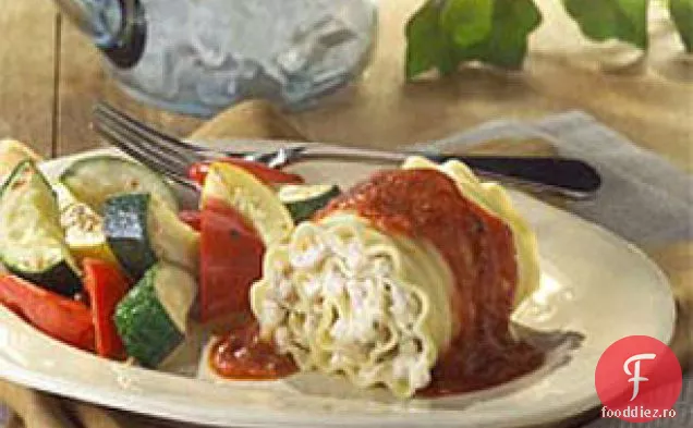 Rulouri De Lasagna Cu Microunde
