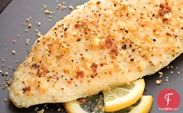 Tilapia Ușoară Cu Crustă De Parmezan