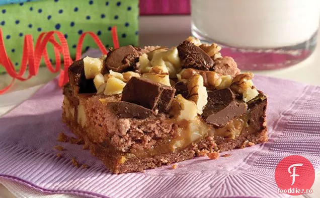 Batoane Preferate De Ciocolată-Caramel-Nuci