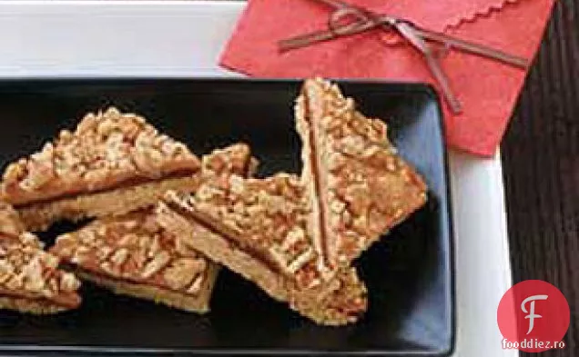 Batoane Cu Nuci De Ciocolată-Caramel