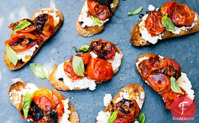 Bruschetta De Roșii Caramelizate