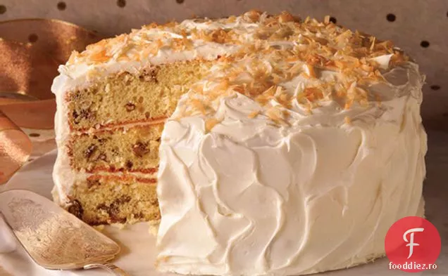 Tort De Budincă Cu Nucă De Cocos-Pecan