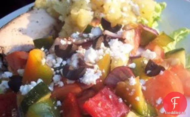 Salata grecească ușoară a Sylviei
