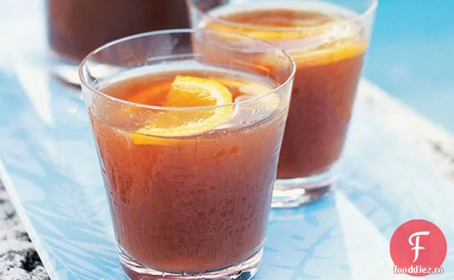Peachy Iced Tea Refresher