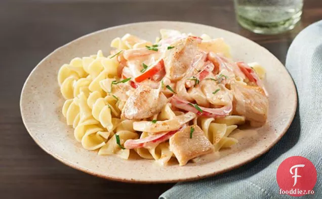 Tigaie Simplă De Pui Stroganoff