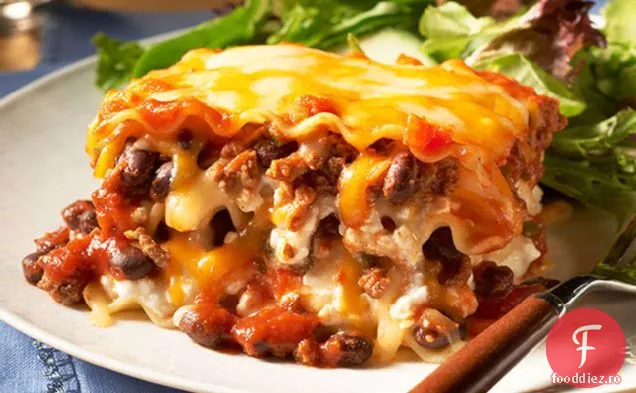 Lasagna Cu Chili Și Brânză Make-Ahead
