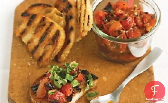 Bruschetta De Roșii La Grătar