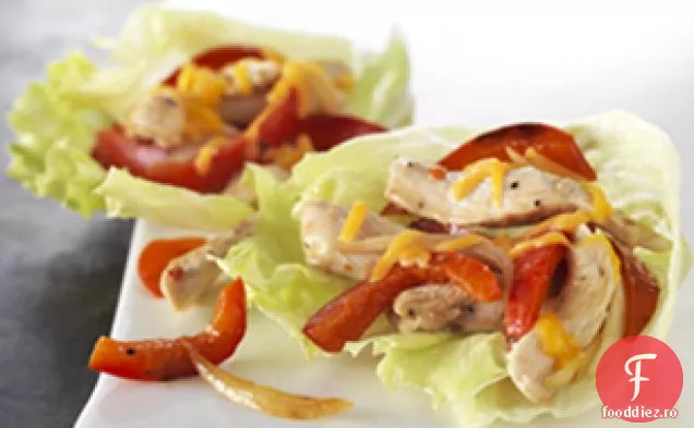 Împachetări Cu Salată De Pui Fajita