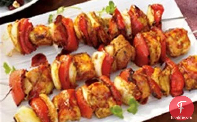 Thai Teriyaki BBQ pui Kabobs