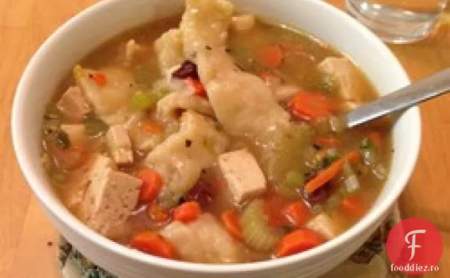 Supa de tăiței tofu a lui Sarah