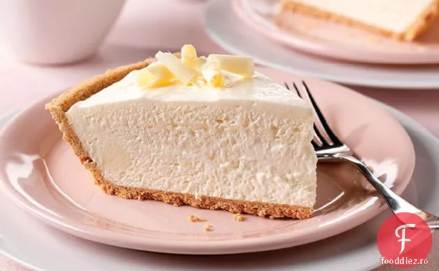 Cheesecake Pufos Cu Ciocolată Albă