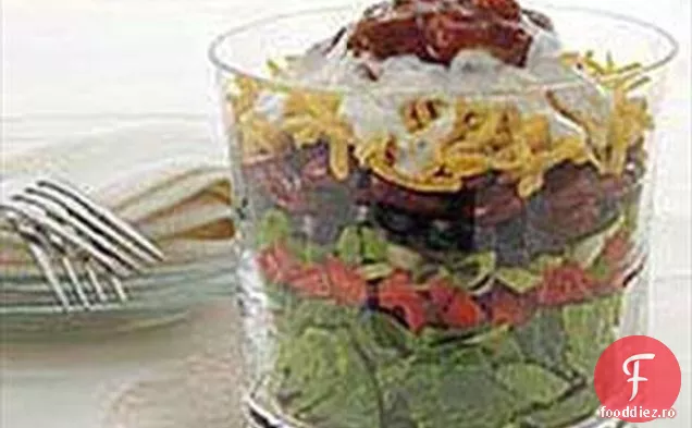 Salată Mexicană Cu 7 Straturi