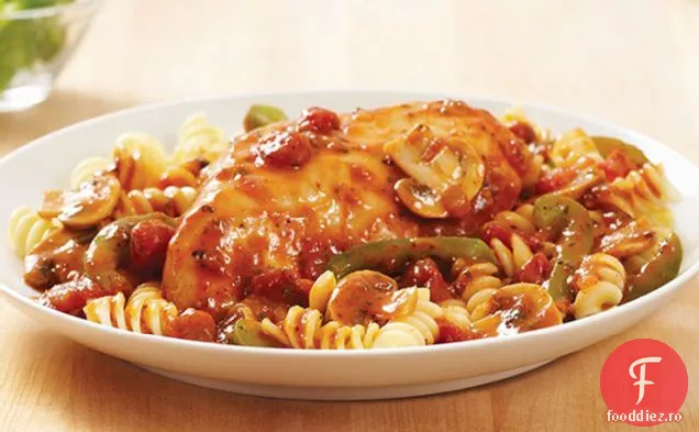 Cacciatore Simplu De Pui Cu Aragaz Lent