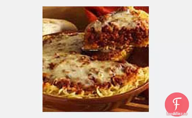 Spaghetti Pizza Pie