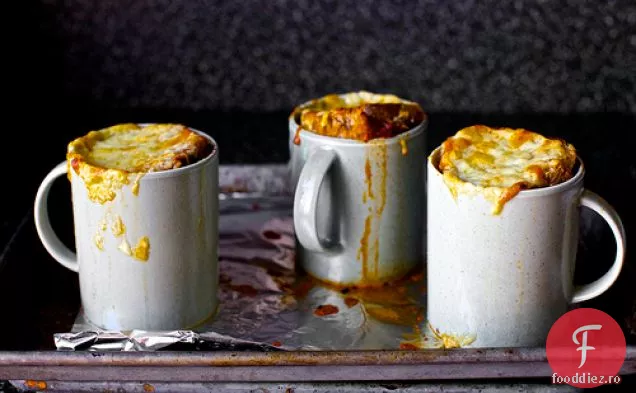 Supă De Roșii Prăjită Cu Cheddar Fript