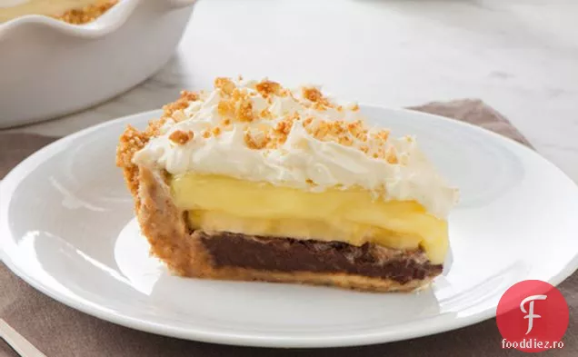 Negru De Jos-Banana Placinta Cu Crema De