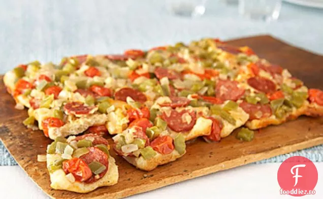Cheesy Pepperoni Trage