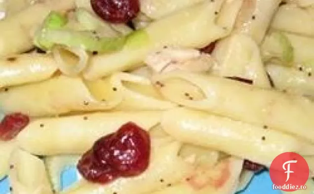 Salată De Paste De Pui Cu Semințe De Mac De Lămâie