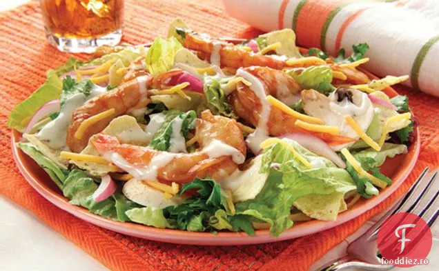 Salată de creveți BBQ Ranch