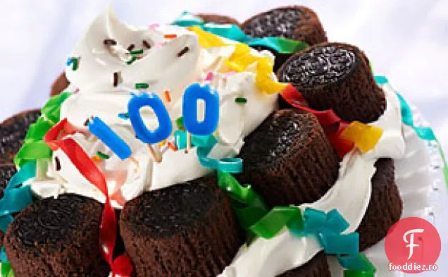 Tort de Cupcake pentru ziua de naștere OREO