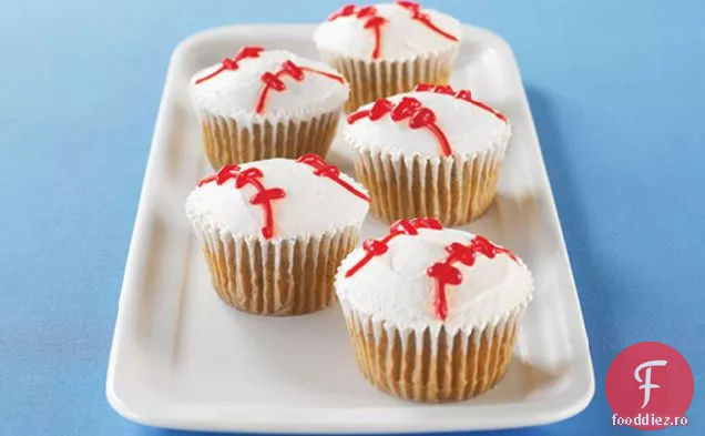 Baseball Cupcakes