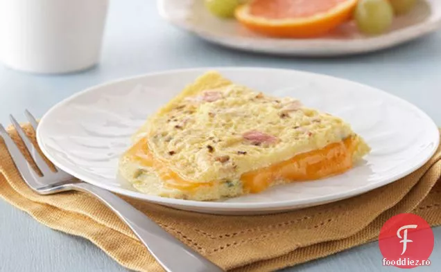 Omletă Cu Șuncă Cu Brânză