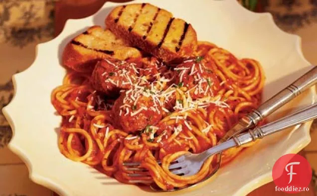 Spaghete cu chiftele