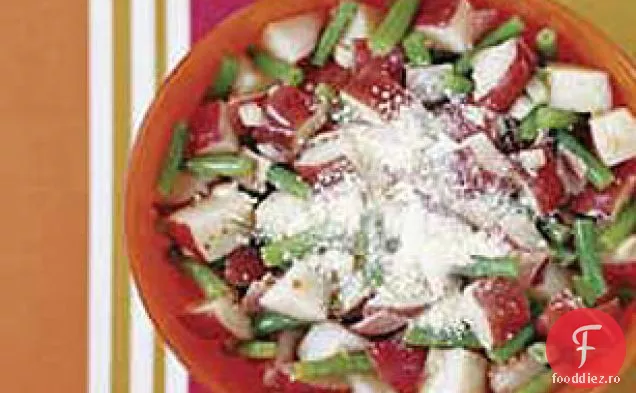 Salată De Fasole Verde Cu Cartofi