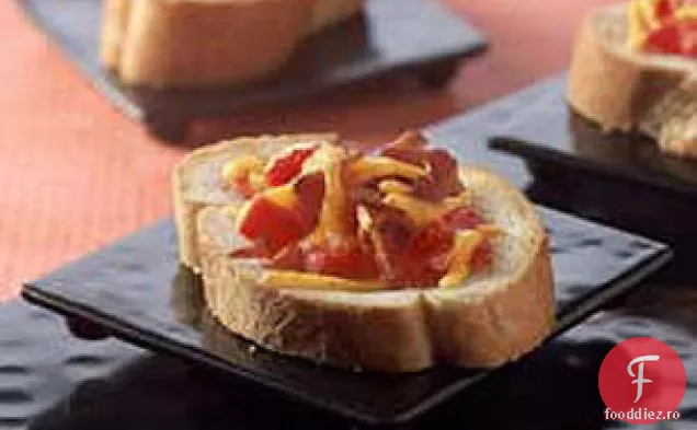 Pâine Picantă Cu Brânză De Roșii