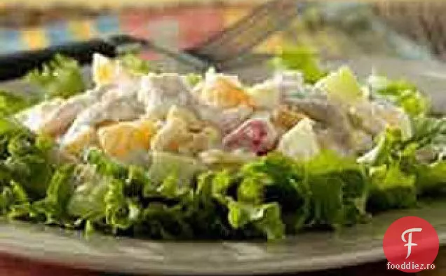 Salată De Pui Cu Fructe