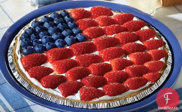 Cheesecake American Cu Fructe De Pădure Fără Coacere