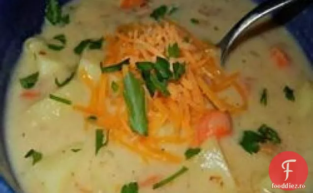 Supă De Legume Cheddar