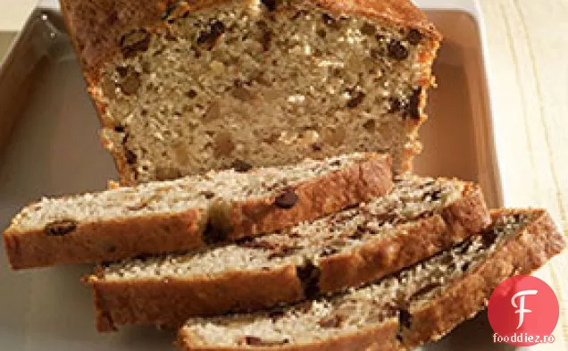 Bucată De Ciocolată-Pâine Cu Banane