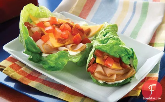 Împachetări cu salată de curcan BLT