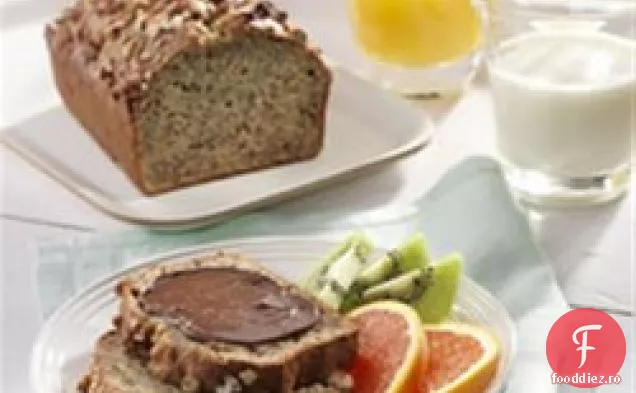 Pâine de banane cu Nutella 4